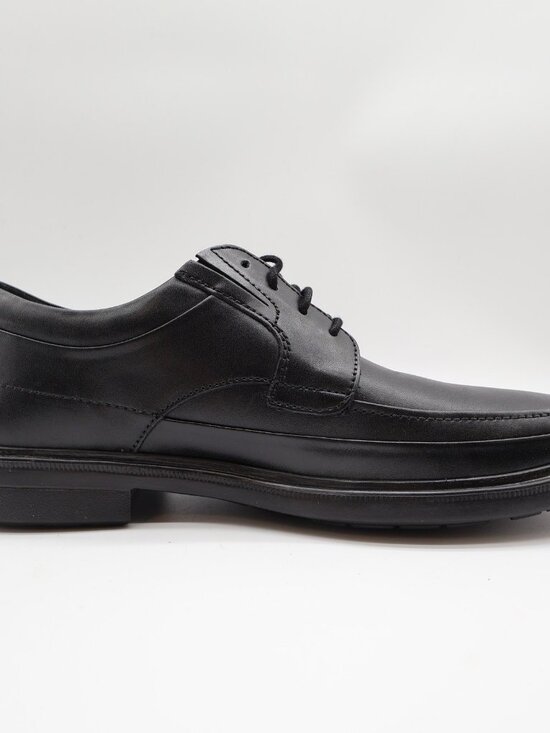 Hush Puppies Prinze Hopper Men\'s Black Leather Derby Oxford Dress Shoes main image 9
